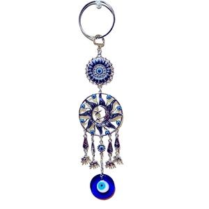 Moon and Stars With Protective Eye Hanging Decor